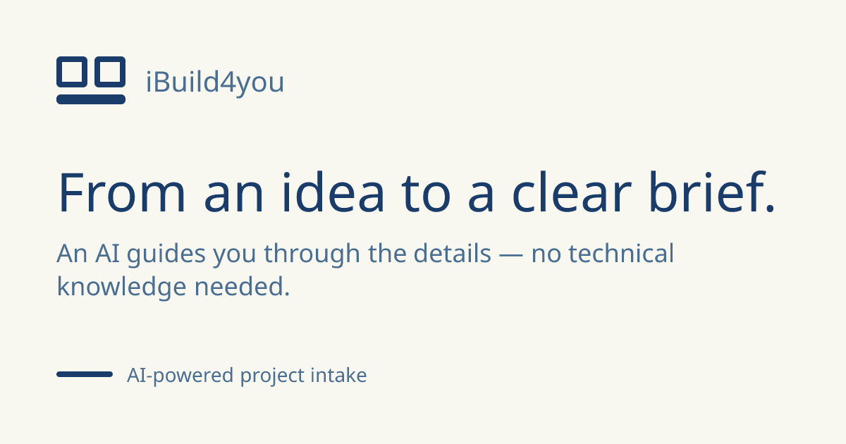 iBuild4You preview